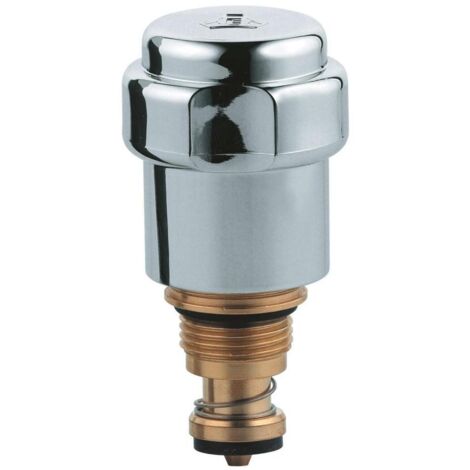 Grohe Oberteil WAS-Griff DN 10 mit Rückflussverhinderer, Chrom, 41816000