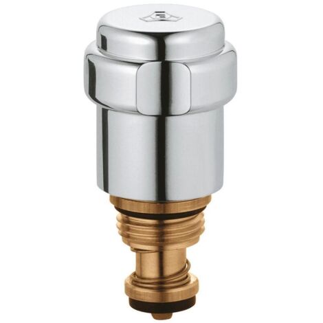 Grohe Oberteil WAS-Griff DN 15 mit Rückflussverhinderer, Chrom