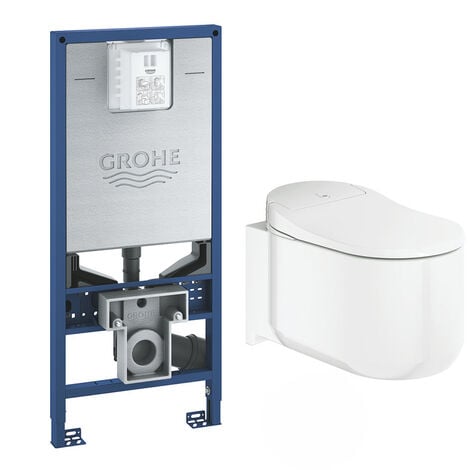 Grohe Pack bâti WC Rapid SLX + WC lavant Grohe Sensia Arena (RapidSLXArena)