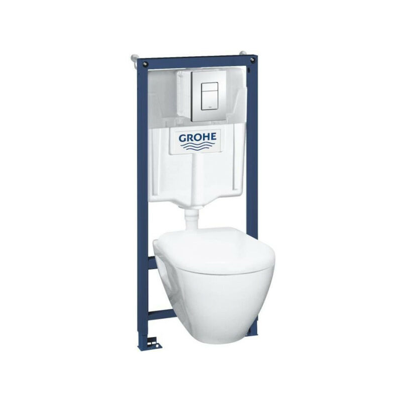 Pack Bati wc Solido Compact 39186000 - wc 6-9 l 1,13m - Grohe