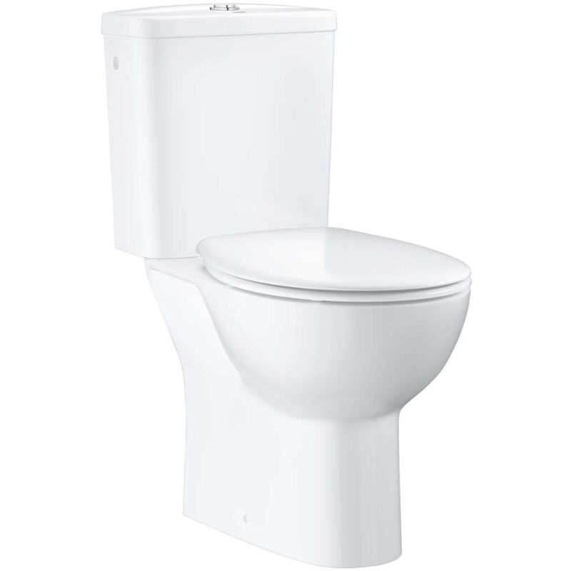 Bau Ceramic - wc à poser avec réservoir et abattant softclose, blanc alpin 39347000 - Grohe