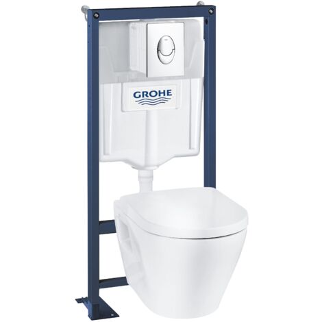GROHE Pack WC suspendido sin depósito cerámico solido de 3 a 6 litros