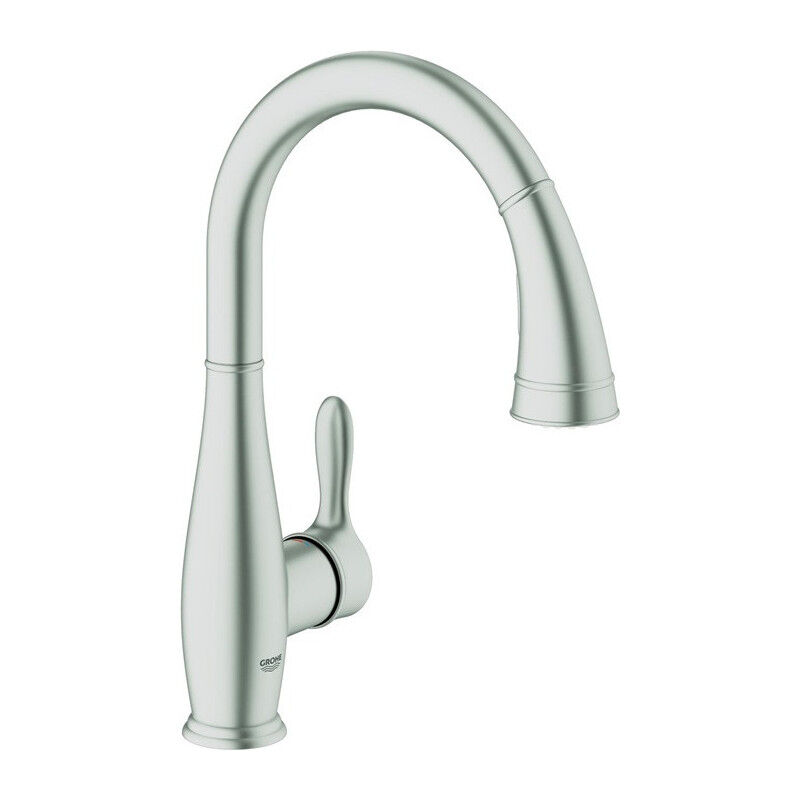 Grohe - Parkfield Cuisine – Mitigeur monocommande dn 15 Supersteel 30215DC1