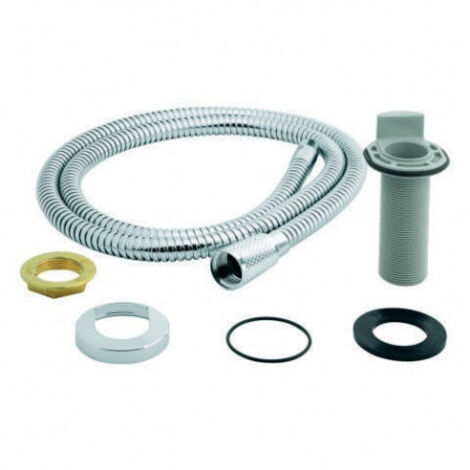 GROHE Passage de tuyau flexible avec tuyau flexible, pour mitigeur de cuisine monocommande avec douchette latérale, 46730000