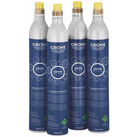 Grohe Pièces de rechange - Bouteilles de CO2 425g, 4 pcs 40422000