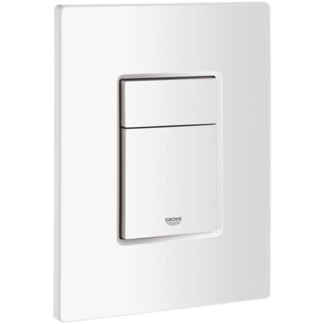 Grohe Placa de control de inodoro Skate Cosmopolitan, Blanco alpino (38732SH0)