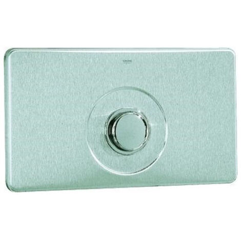 GROHE Plaque et bouton-poussoir 42261 inox, 42261SD0