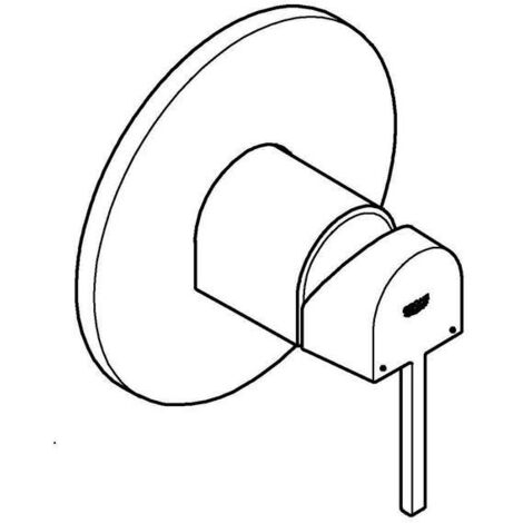 GROHE Plus Einhand-Brausebatterie, Unterputzmontage, 24059AL3