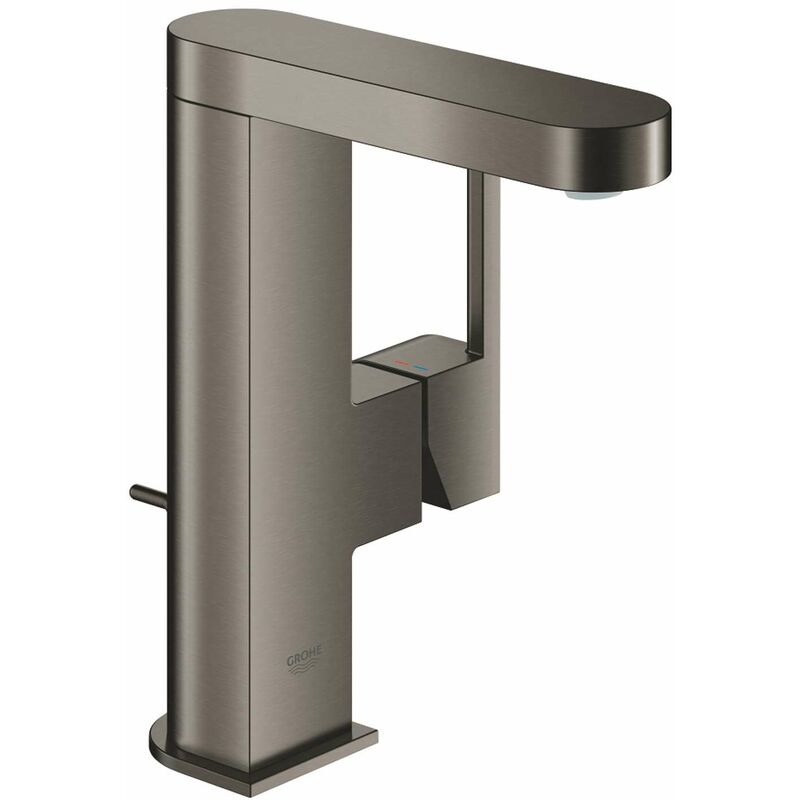 Grohe - Plus - Mitigeur de lavabo m avec vidage, Hard Graphite brossé 23871AL3