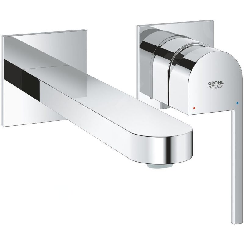 Grohe - Mélangeur lavabo 2 trous Plus, sans vidage, saillie 203 mm,