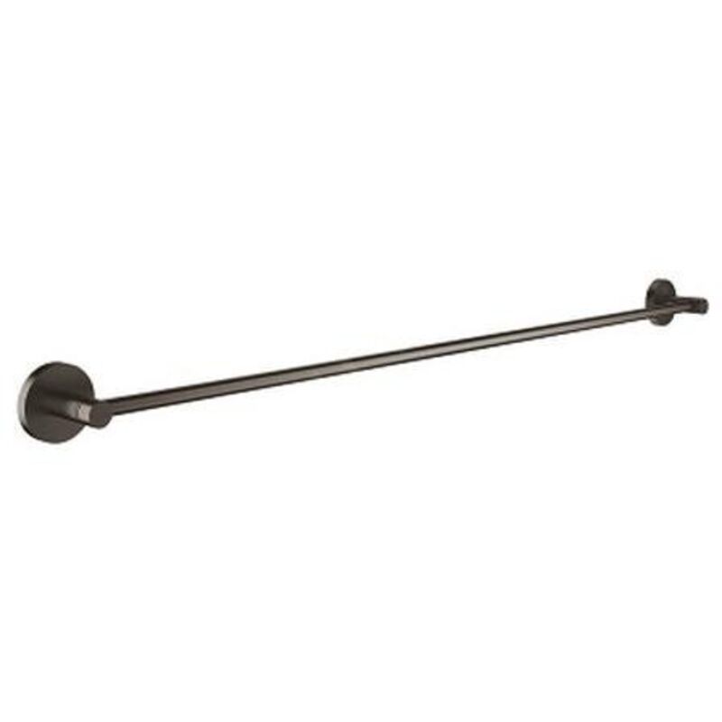 Grohe - Barre porte-serviettes Essentials 85cm finition Hard Graphite brossé