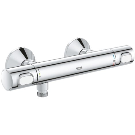 Grohe Miscelatore termostatico per doccia Precision Flow, SafeStop, cromo (34840000)