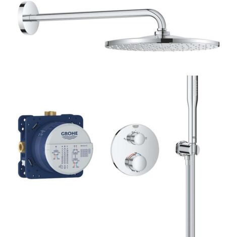 GROHE Precision Pack eingebaute Dusche Vitalio Rain Mono 310 - Chrom - 34880000