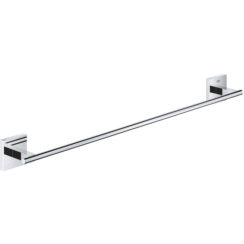 Grohe - QuickFix - Start Cube - Barre porte-serviettes 558 mm - Finition Chromée 41089000 (à visser ou à coller)