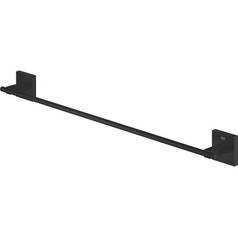Grohe QuickFix Start Cube - Porte-serviettes, longueur 60 cm, noir mat 410892430