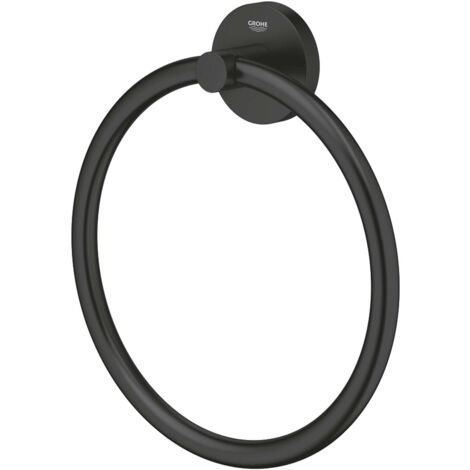 Grohe QuickFix Start - Handtuchhalter, schwarz matt 411742430