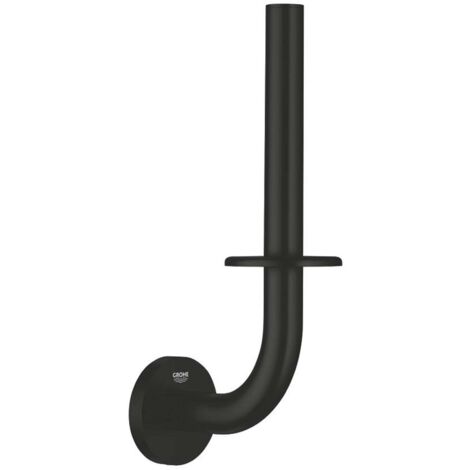 Grohe QuickFix Start - Portarotoli di riserva, nero opaco 411862430