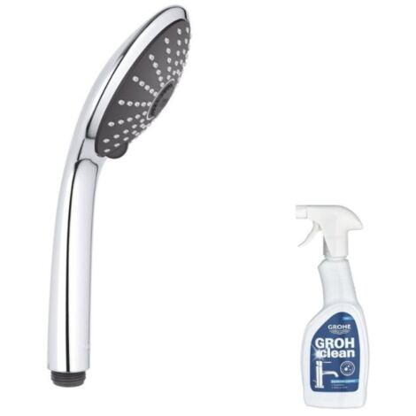 GROHE Quickfix Vitalio Joy 110 Masaje Rociador de ducha de 3 chorros + limpiador GrohClean