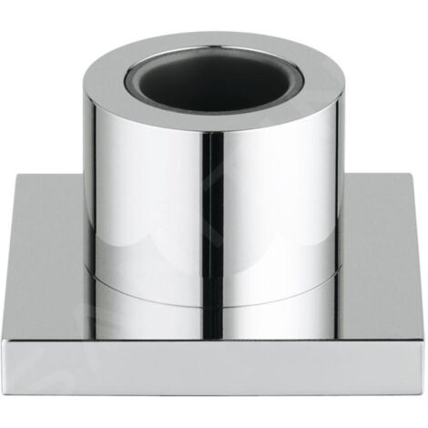 GROHE Raccord 27531 pour douchette extractible rosace carrée chromé, 27531000