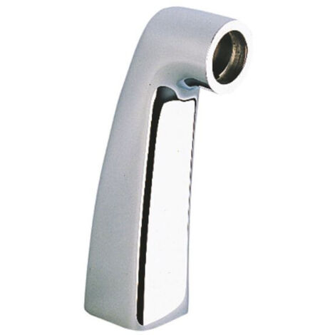 Grohe – Raccord colonnette 1/2'' sur gorge – Fixation par nipple – Saillie 57 mm – Résistant à l'usure pour environnements restreints