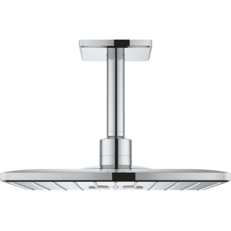 Grohe - Rainshower 310 SmartActive Cube Set douche de tête bras 142 mm, 2 jets (26481000)