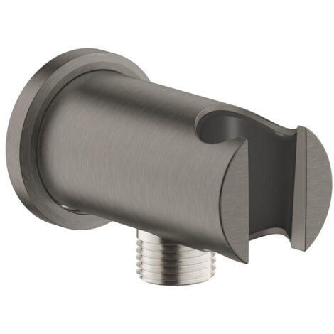 Grohe Rainshower - Coude mural avec support, graphite brossé 26658AL0