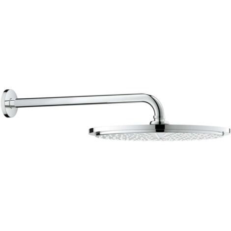 Grohe Rainshower - Douche de tête Cosmopolitan, diamètre 31 cm, bras de douche 38 cm, chrome 26066000
