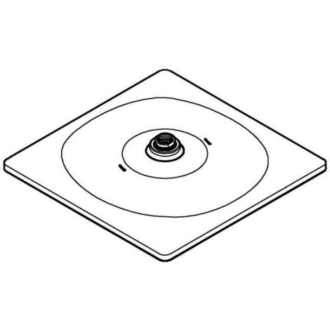 Grohe Rainshower - Kopfbrause 310 Mono Cube, 1 Strahl, verchromt 26567000