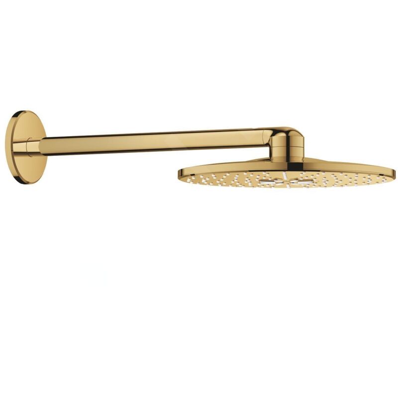 Grohe - Rainshower Smartactive 310 Set douche de tête 2 jets et bras 430mm, Cool Sunrise (26475GL0)