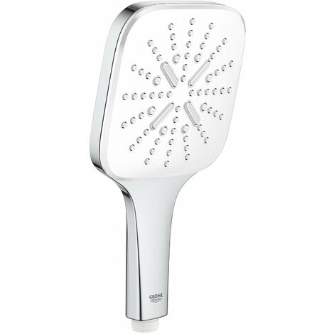 Grohe Rainshower SmartActive Cube - Doccetta 130, 3 getti, bianco luna 26551LS0