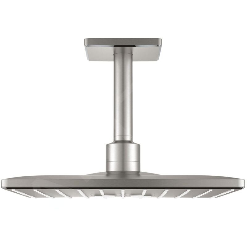 Grohe - Rainshower SmartActive Cube - Douche de tête 310, bras de douche 142 mm, 2 jets, supersteel 26481DC0
