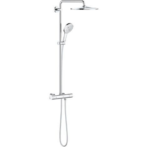 Grohe Rainshower SmartActive - Duschsystem 310 mit Thermostat, 3 Strahlarten, Chrom 26647000