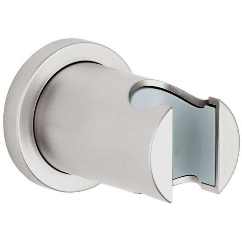 Grohe - rainshower - Support mural pour douchette, supersteel, (27074DC0)