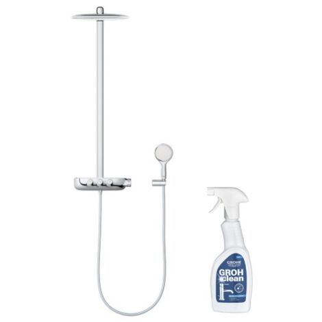 GROHE Rainshower System SmartControl 360 Duo columna de ducha termostática con limpiador GrohClean