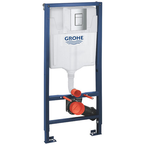 main image of "GROHE Rapid SL 1.13m 3 in 1 Set Concealed Cistern Frame Wall Hung 38772001"