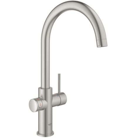 Grohe Red Duo Armatur und Boiler Größe L, C- Auslauf, 30079DC1
