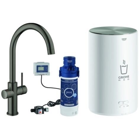 Grohe Red Duo Armatur und Boiler Größe M, C-Auslauf, 30083AL1