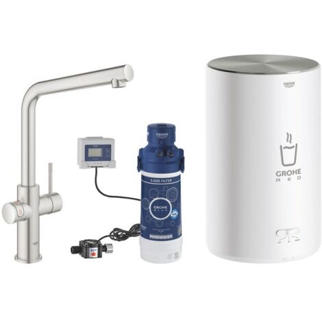 Grohe Red Duo Armatur und Boiler Größe M, L-Auslauf, 30327DC1