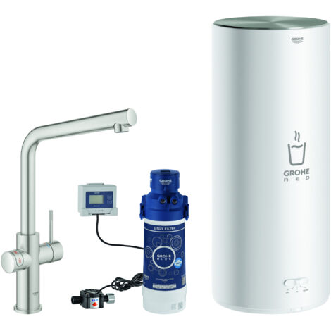 Grohe Red Duo grifería y caldera tamaño L, caño L, 30325DC1