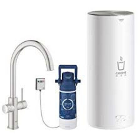 Grohe Red Duo robinet et chauffe-eau taille L, bec C, 30079DC1