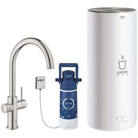 Grohe Red Duo robinet et chauffe-eau taille L, bec C, 30079DC1,