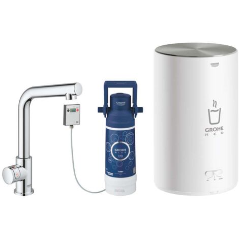 GROHE Red Mono Soupape et chauffe-eau taille M, L- Bec verseur,