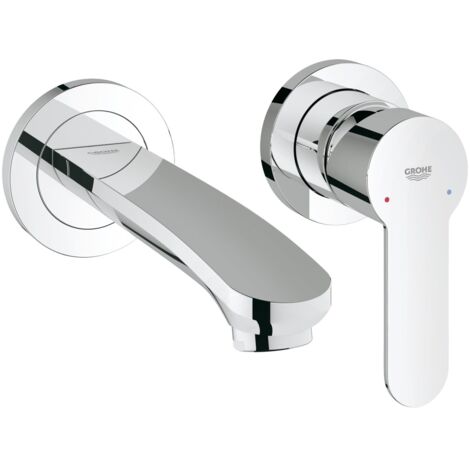 Grohe Robinet de Lavabo Eurostyle Cosmopolitan Corps Lisse Bec Standard Aquaguide 19571002 (Import Allemagne)