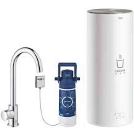 GROHE Robinet sur plage/Chauffe-eau GROHE Red Mono 300801 L-Size Bec C chromé, 30080001