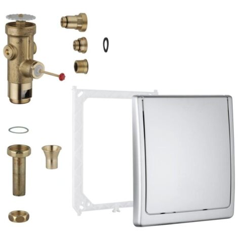Grohe Robinets poussoirs - Robinet de chasse à encastrer, chrome 42901000