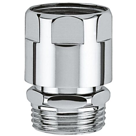 Grohe Rohrbelüfter Bauform C DN 20 Chrom, senkrechte Montage, zur Eigensicherung gegen Rückfließen