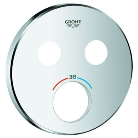 Grohe Rosette 49032 rund für SmartControl chrom