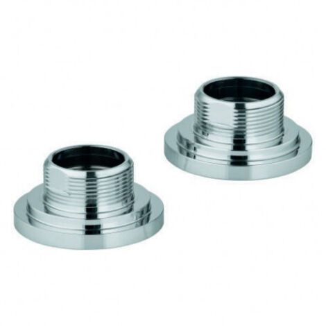 GROHE Rosette Atrio 45630 3-Loch-WT/3-Loch Bidetbatterie chrom, 45630000