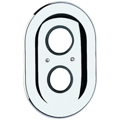 Grohe Rosette oval 225x150 für Automatic 2000/Sentosa alt, Chrom