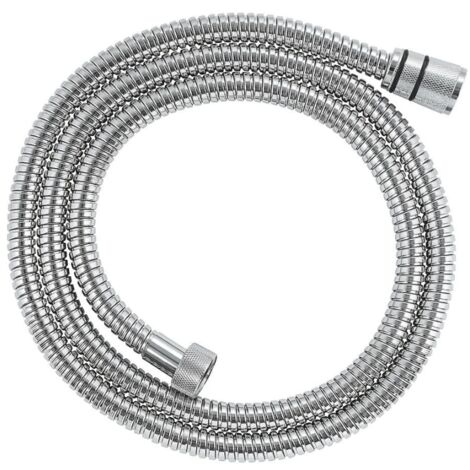 Grohe Rotaflex Metal Long-Life flessibile doccia TwistStop in metallo 1500 mm, cromato (G28417001)